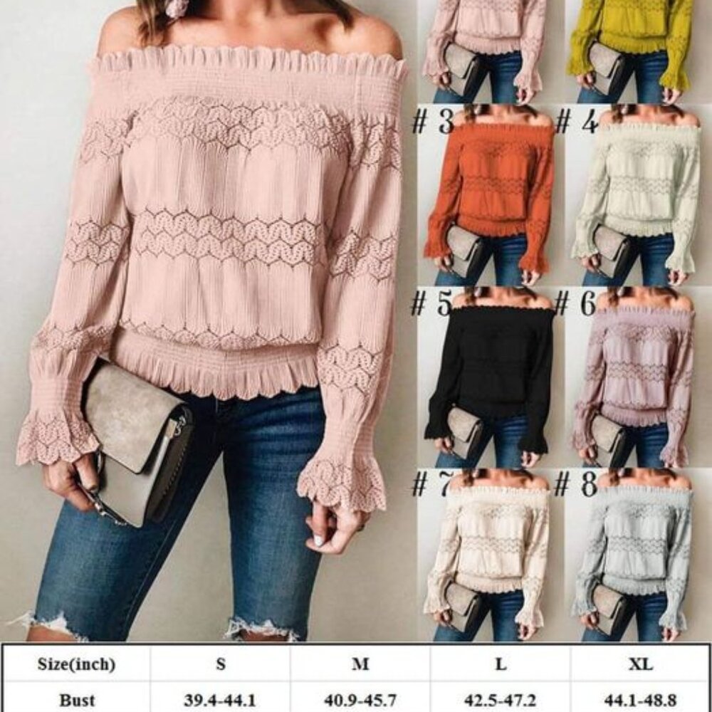 Off shoulder blouse